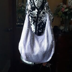Lavendar sequin bag